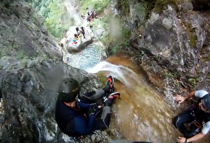 canyoning